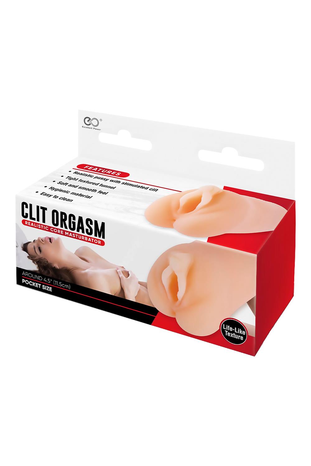 NMC 4.5 Inch Realistic Masturbator With Stimulated Clit