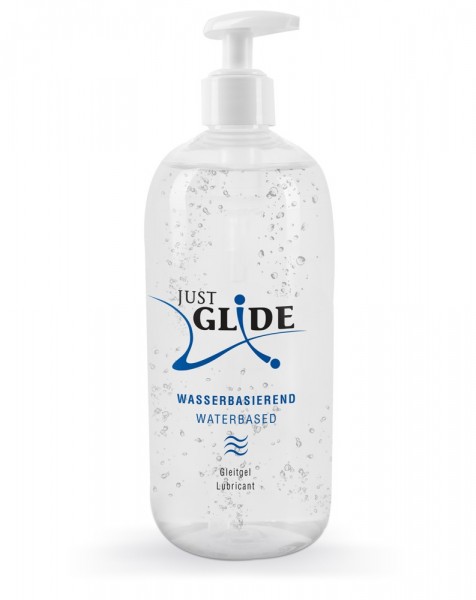 JUST GLiDE waterbased 500 ml - Gleitgel 