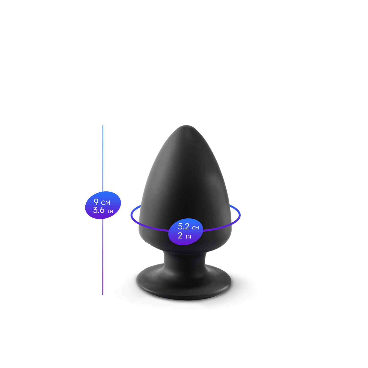 Plug Model 1 S 3'5" Black