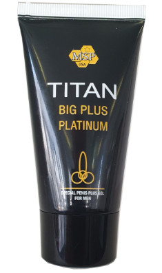 Titan Big Plus Platinum Penis Enlargement Gel 50ml