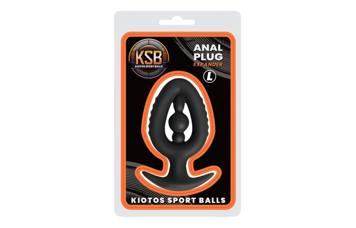 Silicone Anal Plug/Expander with Internal Bead 