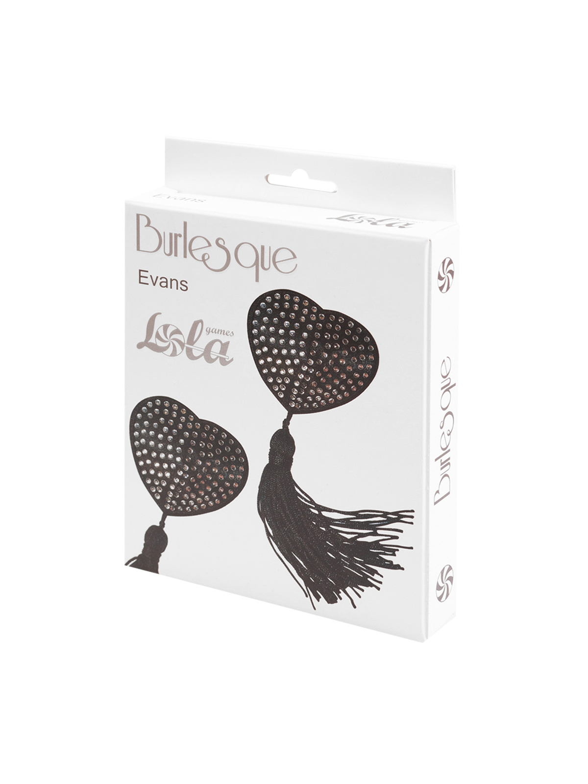 Pasties Burlesque Evans Silver