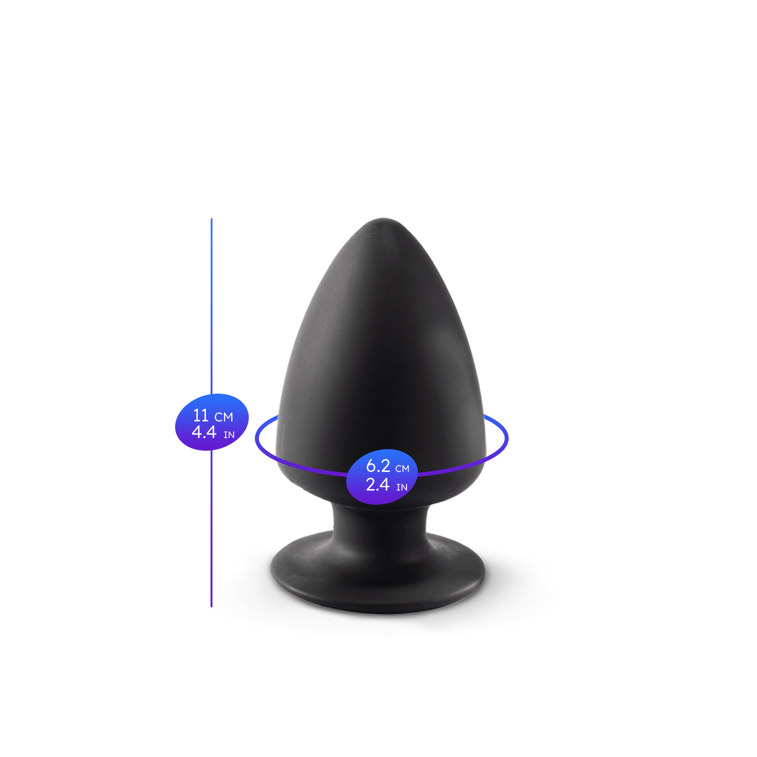 Plug Model 1 M 4'3" Black